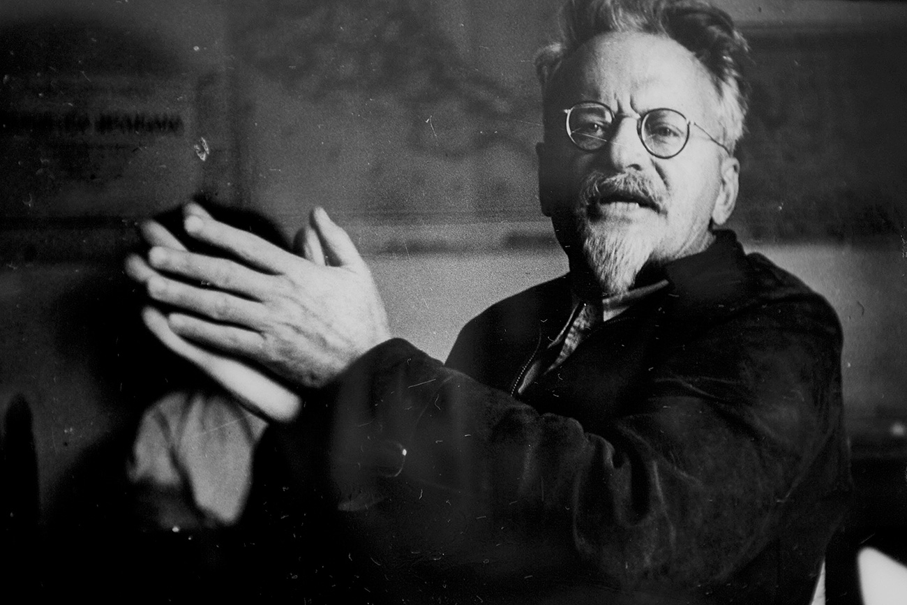 A portrait of Leo Trosky during a speach in his study at the now House/Museum of Leon Trosky, in Mexico City, Mexico. The Russian revolutionary Leon Trotsky died on Aug. 20, 1940 in Mexico victim of an attack. / DPA/Global Look Press