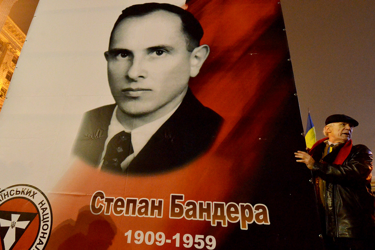 Stepan Bandera poster. / CTK/Global Look Press