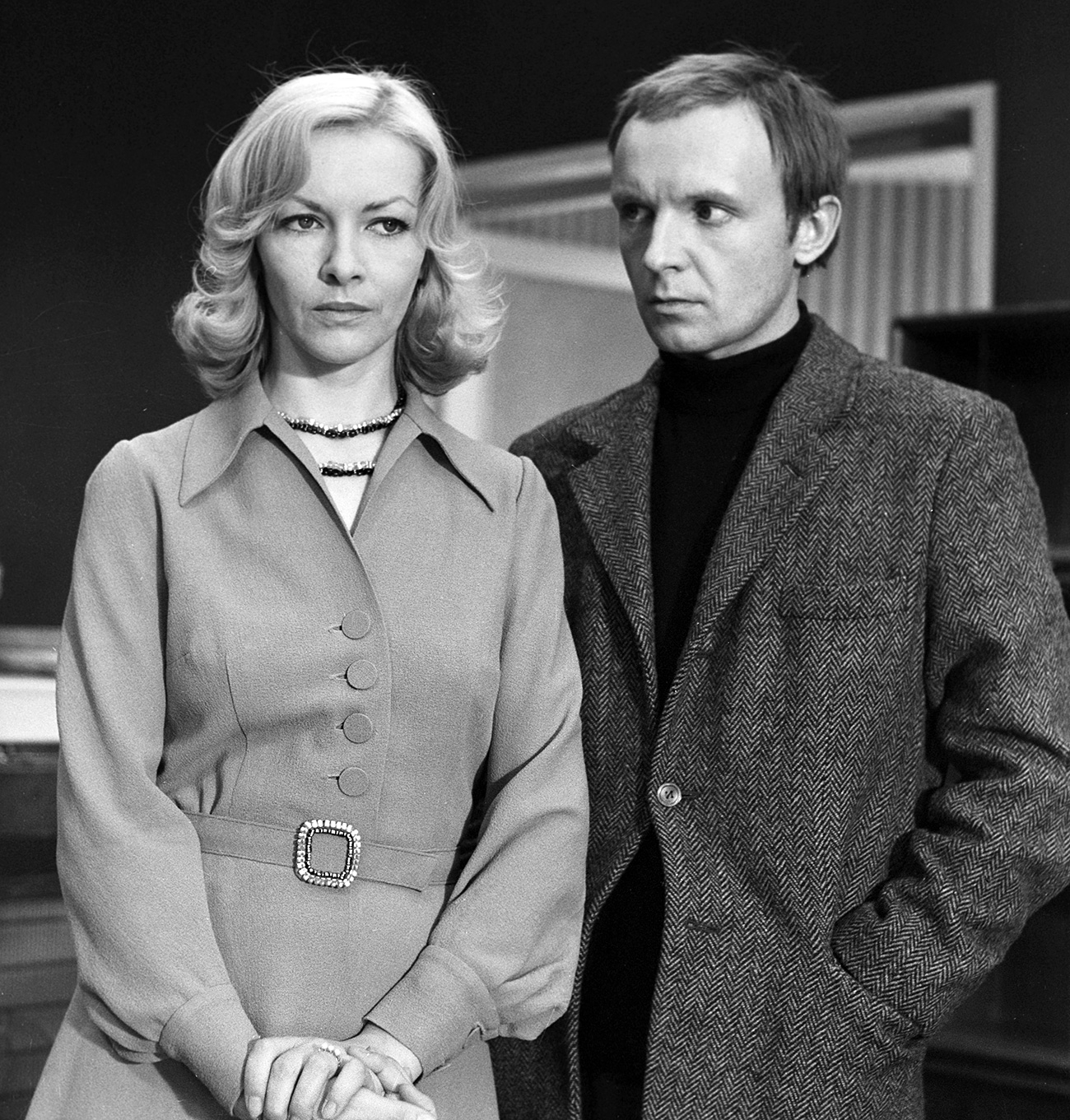 "The Irony of Fate." Polish actress Barbara Brylska as Nadezhda Shevelyova and Andrei Myagkov as doctor Yevgeny Lukashin. / V. Alisov/RIA Novosti