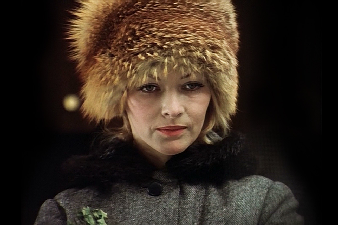 Bárbara Brylska en la película "La ironía del destino". Fuente: kinopoisk.ru