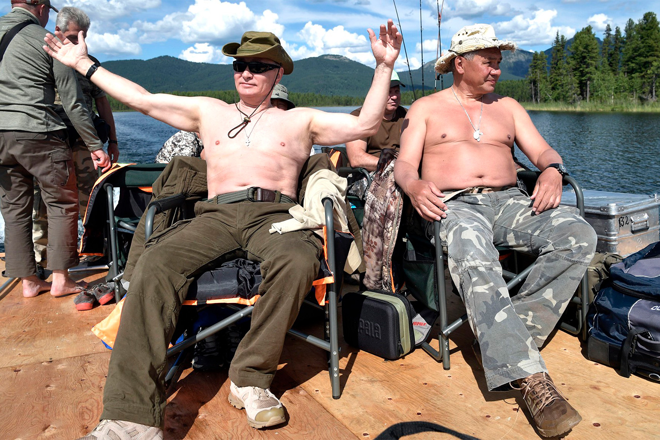 Putin na počitnicah v Tuvi. / kremlin.ru