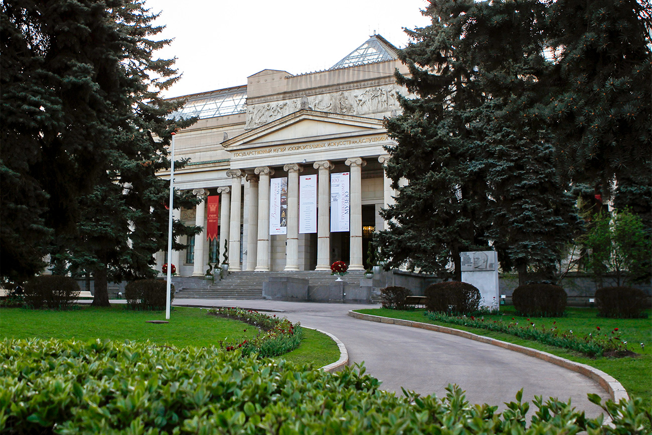 Il Museo Pushkin delle belle arti di Mosca. Fonte: Reuters