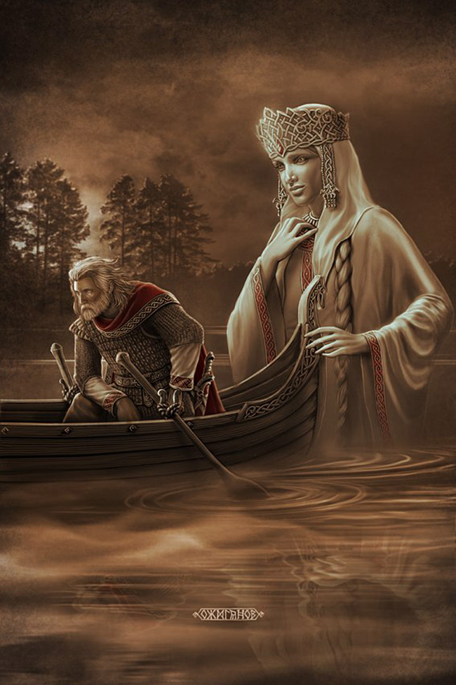 Bereginya, the Slavic deity that protects only worthy men / <a  data-cke-saved-href="https://vk.com/album69481172_156424119?rev=1" href="https://vk.com/album69481172_156424119?rev=1" target="_blank"> Igor Ozhiganov</a>  