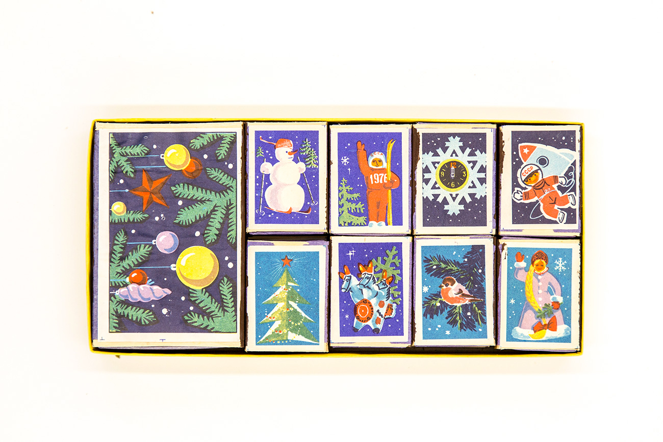 New Year inspired matchboxes / Igor Rodin