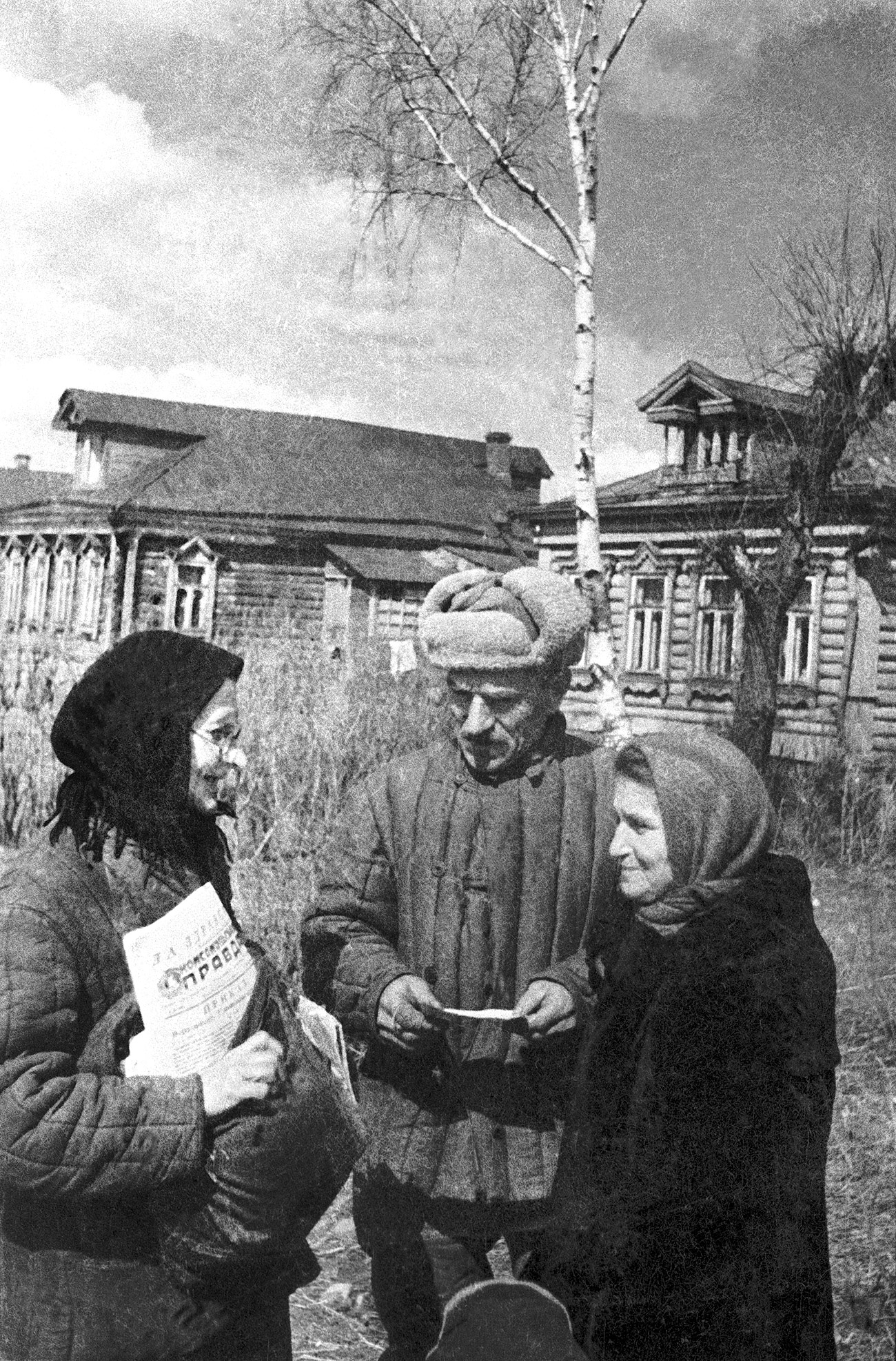 Víjino, 1944. Fuente: Nikolái Sítnikov/TASS