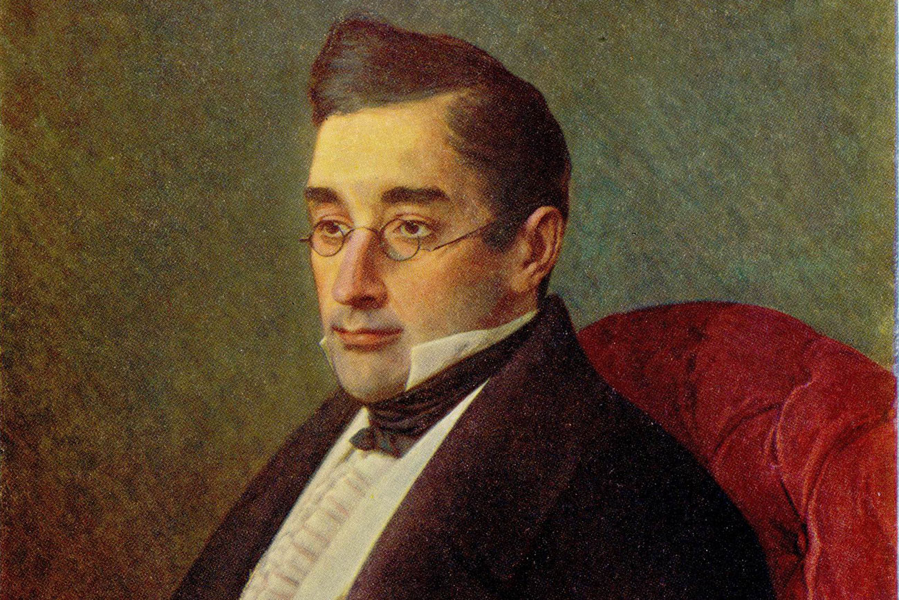 Portrait of Alexander Griboyedov by Ivan Kramskoi / wikipedia