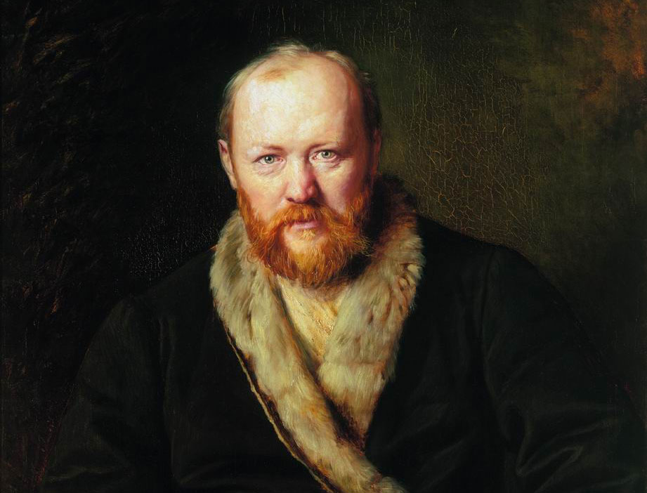 Portrait of Alexander Ostrovsky by Vasily Perov / State Tretyakov Gallery