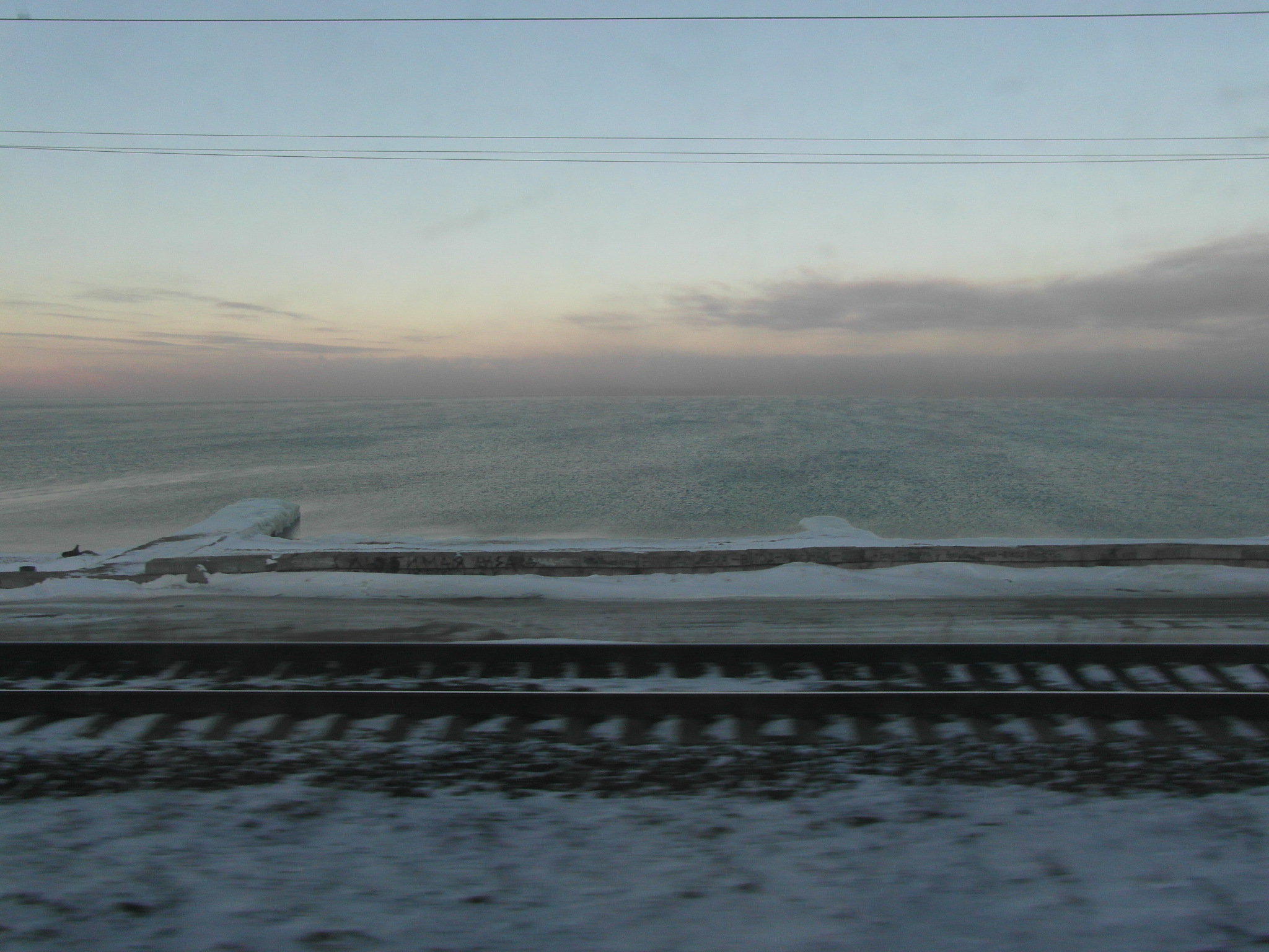 Morning at Lake Baikal. Enjoy the best 30 minutes out of the six-day Trans-Siberian journey. / Peggy Lohse