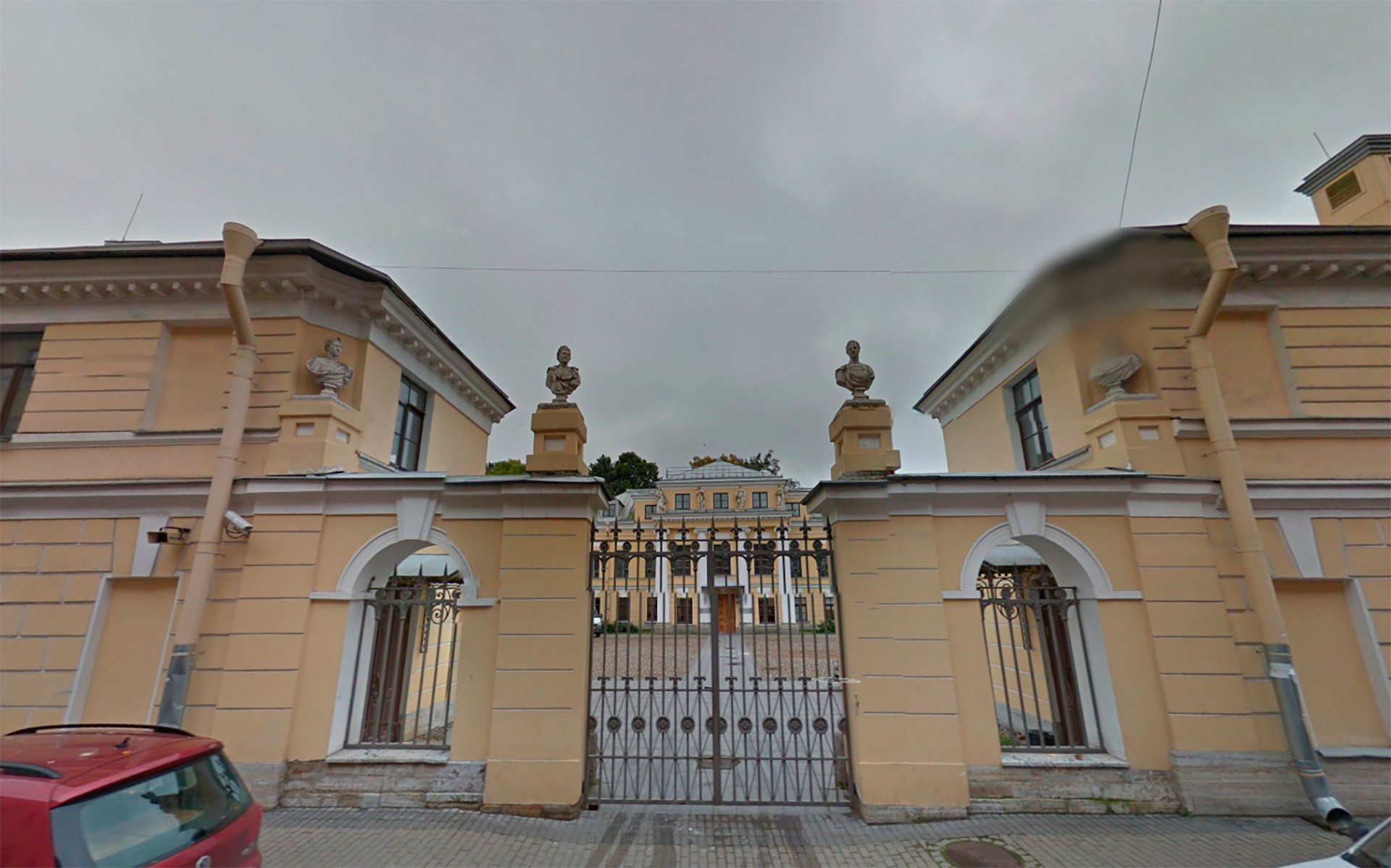 Palácio Bôbrinski / Foto: GoogleMaps