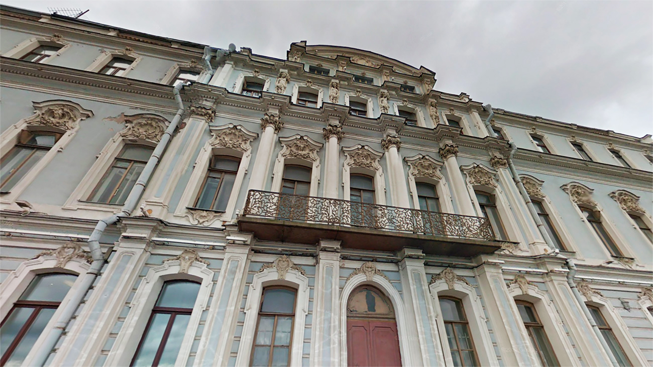 Anna Lopukhina’s mansion / GoogleMaps