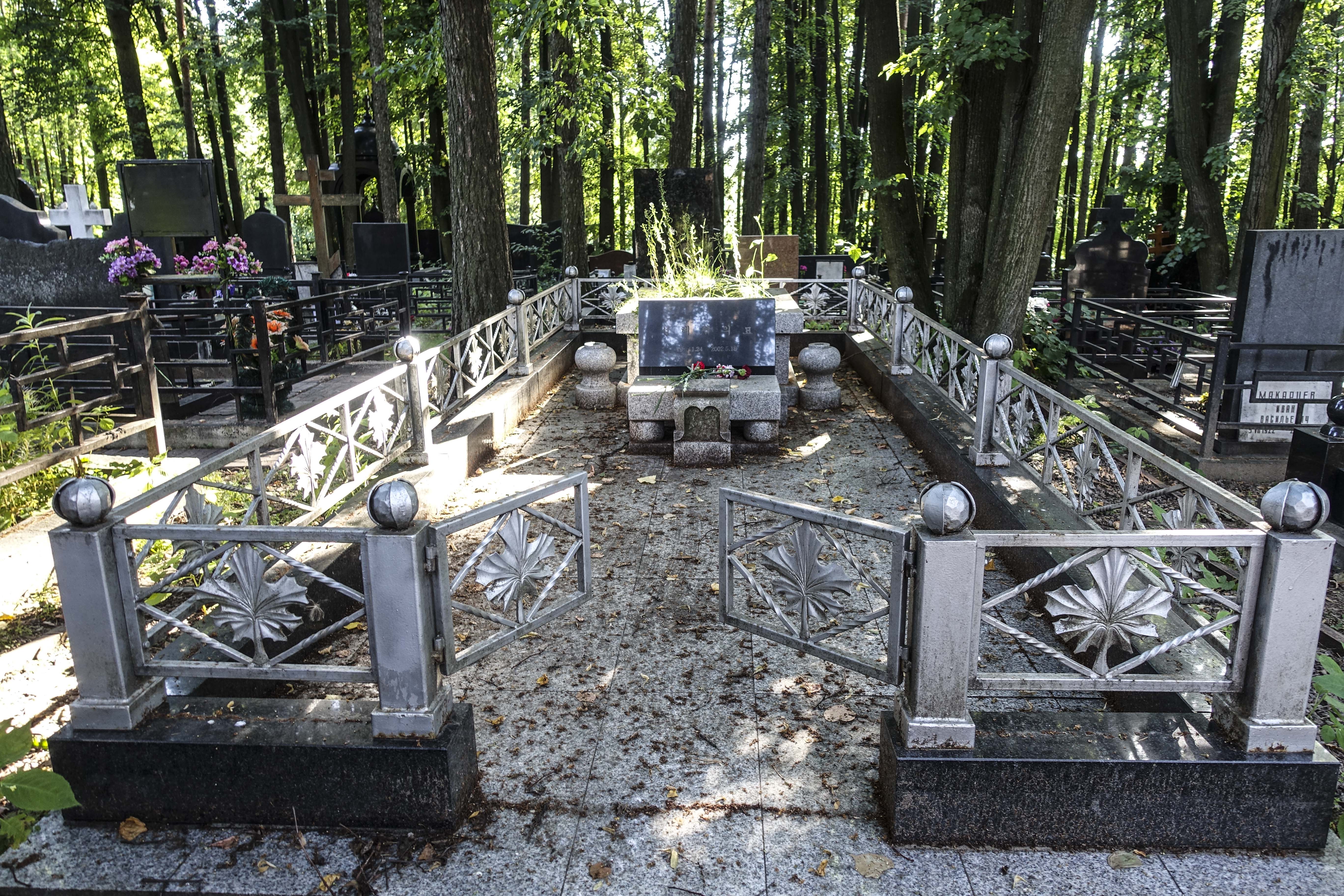 Song Hye-rim’s grave at Moscow’s Troyekurovskoye cemetery / Oleg Kiryanov