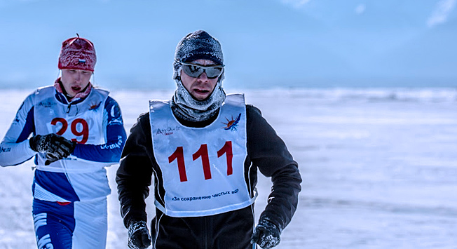 Sergej Kalašnjikov pod brojem 111. (baikal-marathon.org)