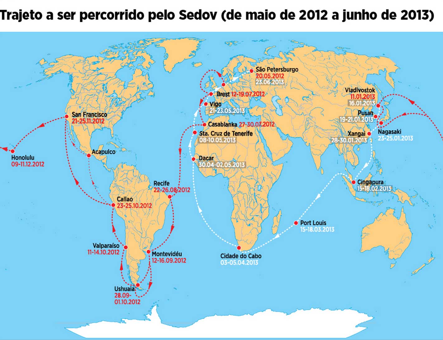 Volta ao mundo de navio - Quanto custa? - Viajante Inveterado