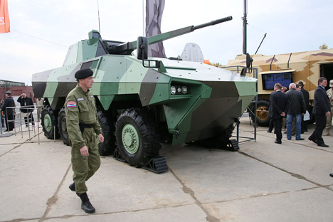 ATOM heavy-wheeled infantry fighting vehicle