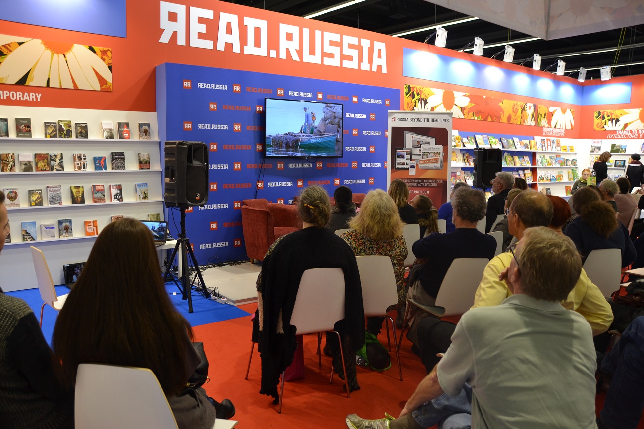 Die Kurzdokumentation von Russia Beyond The Headlines wurde auf der Buchmesse präsentiert. / RBTH
