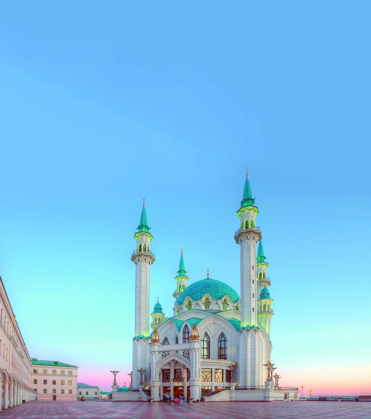 Die Kul-Scharif-Moschee bildet das Wahrzeichen der Stadt und der Republik Tatarstan. / Lori/LegionMedia