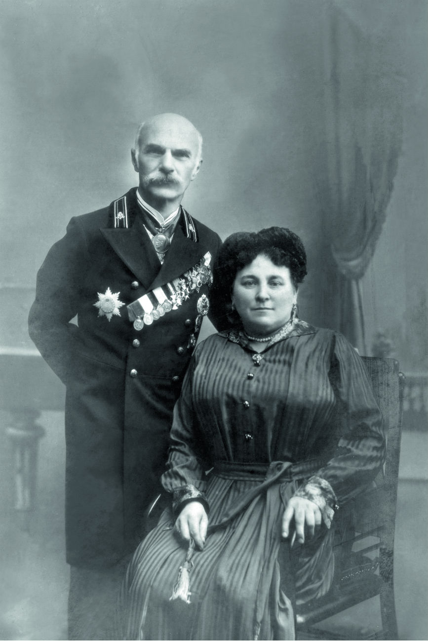 Karl Bulla mit seiner Frau / Karl Bulla, Bulla-Stiftung