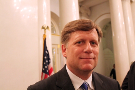 Michael McFaul: The first 100 days in Moscow as an ambassador 