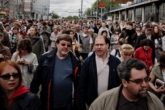 Muscovites walked for control 
