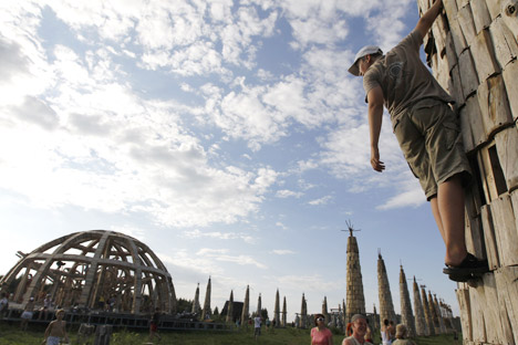 Arkhstoyanie festival in the Kaluga Region. Source: RIA Novosti / Alexei Kudenko