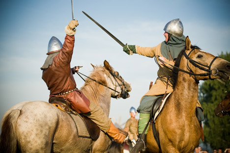 Gorodetskoye Gulbishche, a one-day reconstruction of the Slavic Middle Ages, is expected to be held in Sergiev Posad District in August. Source: Press Photo   
