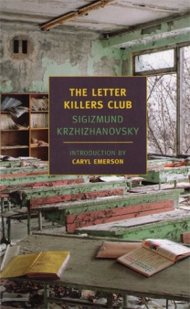 A cover of “The Letter Killers’ Club”. Courtesy of NYRB Classics.