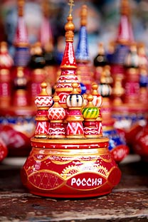 Models of St. Basil’s Cathedral. Source: ITAR-TASS