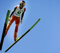 Ski-jumping cup held in the middle of the summer. Source: Mikhail Mordasov 