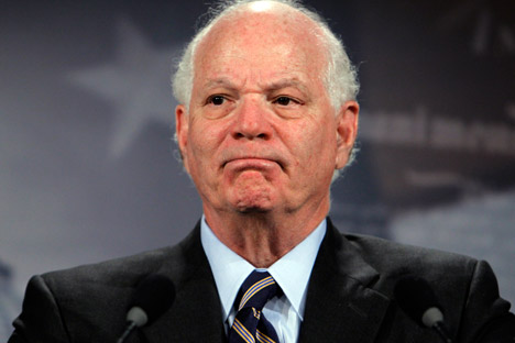 Sen. Benjamin Cardin (D-MD) is among one of the main backers of the Magnistky Act. Source: AP 