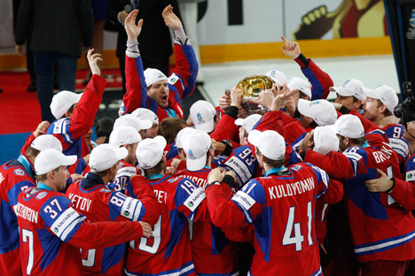 Vladislav Tretiak believes that the Russian national hockey team can beat Canada. Source: AP