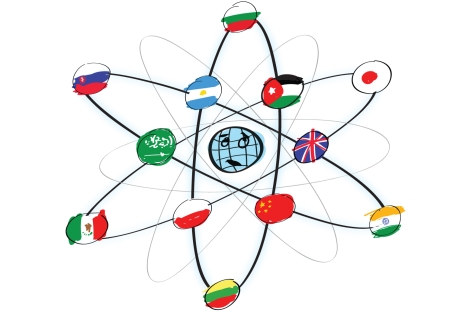 Catching up with the global energy demand. Drawing by Niyaz Karim