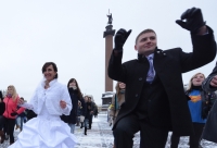 A wedding marathon in Russia on 12.12.12