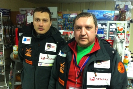 Anton (R) and Evgeny of the Lermax team. Source: Artem Zagorodnov