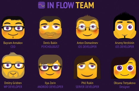 In Flow team. Source: InFlow screenshot 