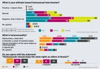 The infographic: Are Russians homophobic?