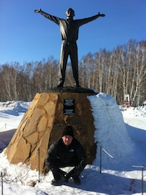 Gagarin monument (just like the one in Houston). Source: Artem Zagorodnov