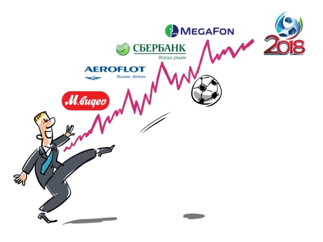 Where to invest in the Russian economy in 2013. Drawing by Alexei Yorsh. 