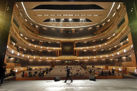 The new stage of the Mariinsky Theatre will open on May 2. Source: PhotoXPress