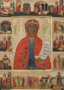 A 15th century Russian icon presented at the exhibition in Holland's Museum Catharijneconvent. late 17th century. Source: Andrey Rublev Museum