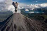 Twelve active Russian volcanoes