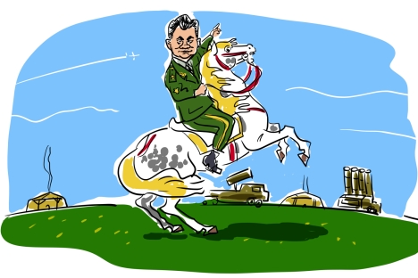 The ‘big game’ in Central Asia is long over. Drawing by Alexei Yorsh 