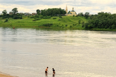 The view of Tutaev on the Volga river. Source: Lori / Legion Media