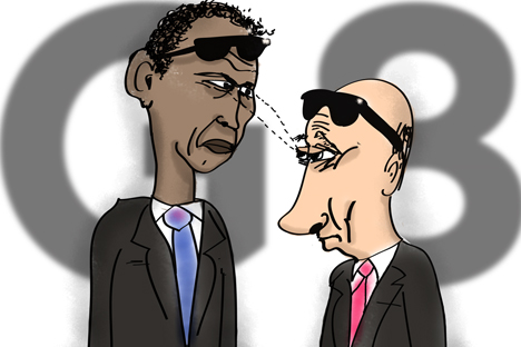 What to expect from Obama and Putin in Ireland. Drawing by Niyaz Karim.