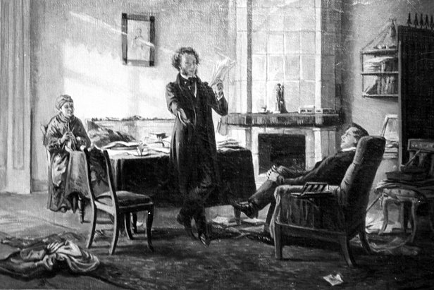The highlights of Alexander Pushkin&#39;s creative life 