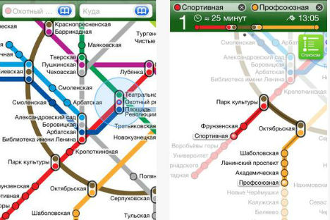 Yandex.Metro and Yandex.Maps