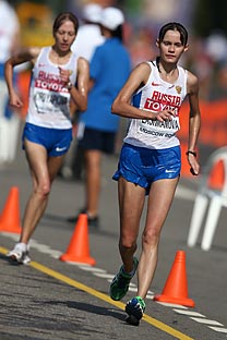 London's Olympic champion Yelena Lashmanova