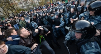 Murder prompts riots in Moscow