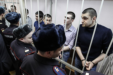 Anti-Putin protesters in Bolotnaya case sentenced