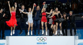 Team Russia fights for medals at Sochi Games 