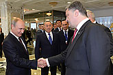 Putin, Poroshenko meet in Minsk